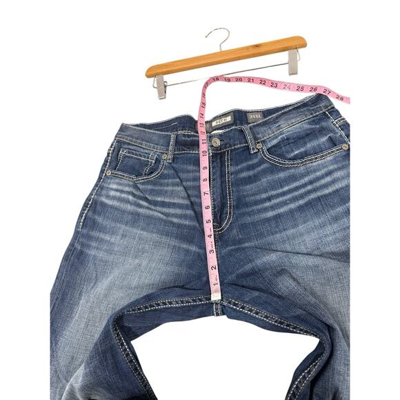 BKE Seth Straight Leg Jeans Medium Wash Loose Fit Men’s Size 34XL - Picture 7 of 8